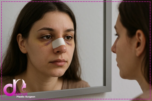 ورم بینی بعد از عمل