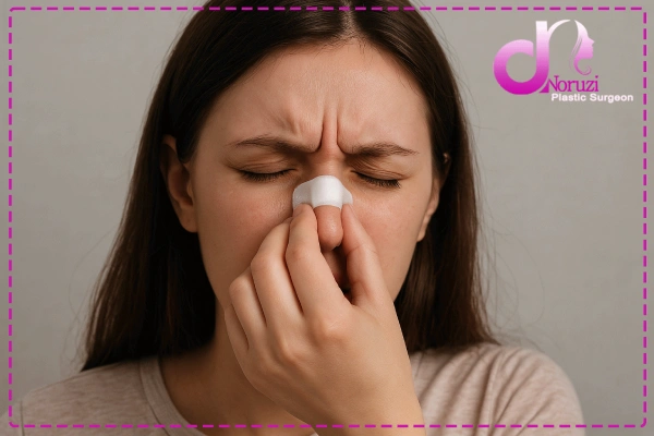درد بعد از جراحی بینی