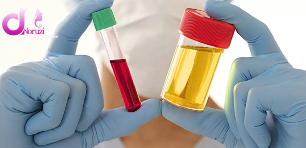 ازمایش خون و ادرار